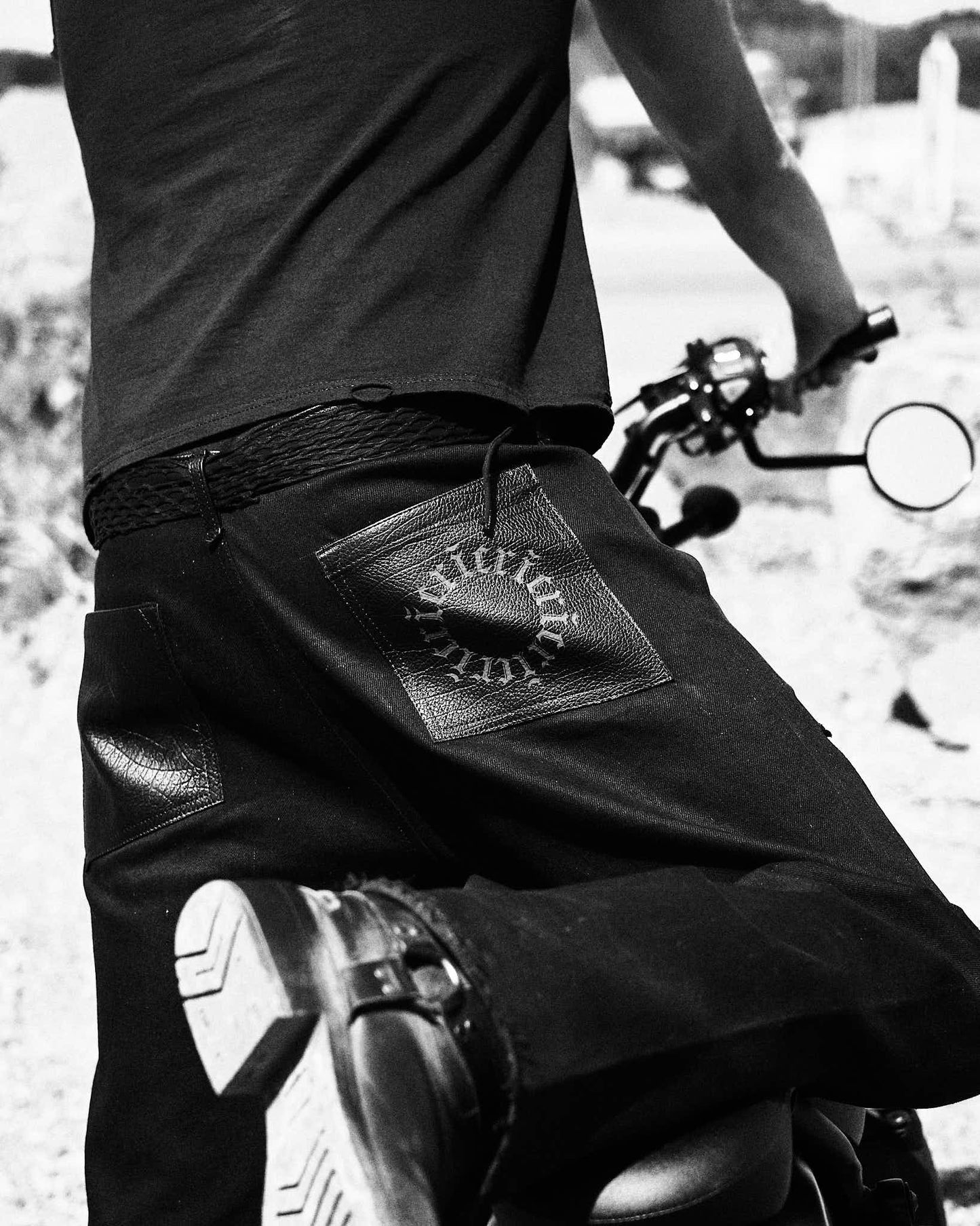 Leather Selvedge Denim